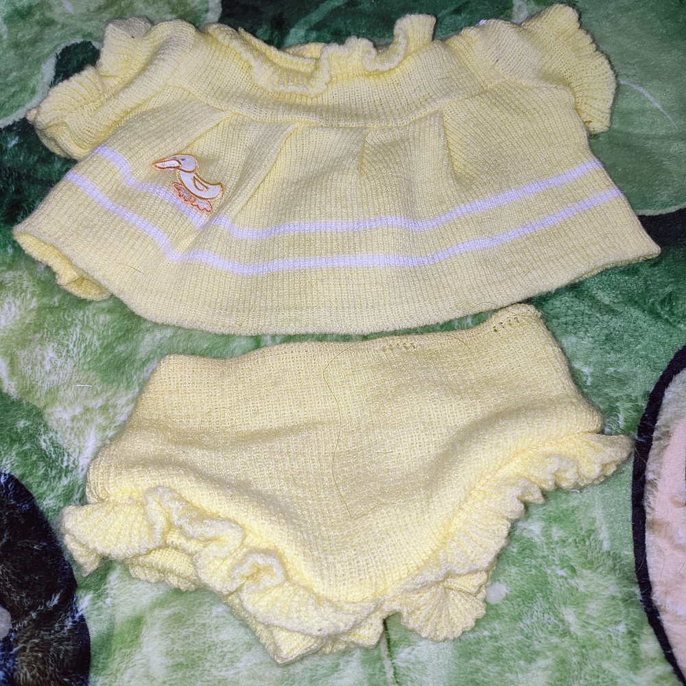 Yellow Duckie Sweater Outfit For Cpk